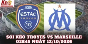 Soi Kèo Troyes Vs Marseille 01h45 Ngày 12/10/2026